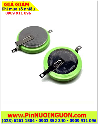 Pin CMOS BR2450A, Pin nuôi nguồn CMOS lithium 3V Panasonic BR2450A (chân ngang) /Xuất xứ Indonesia